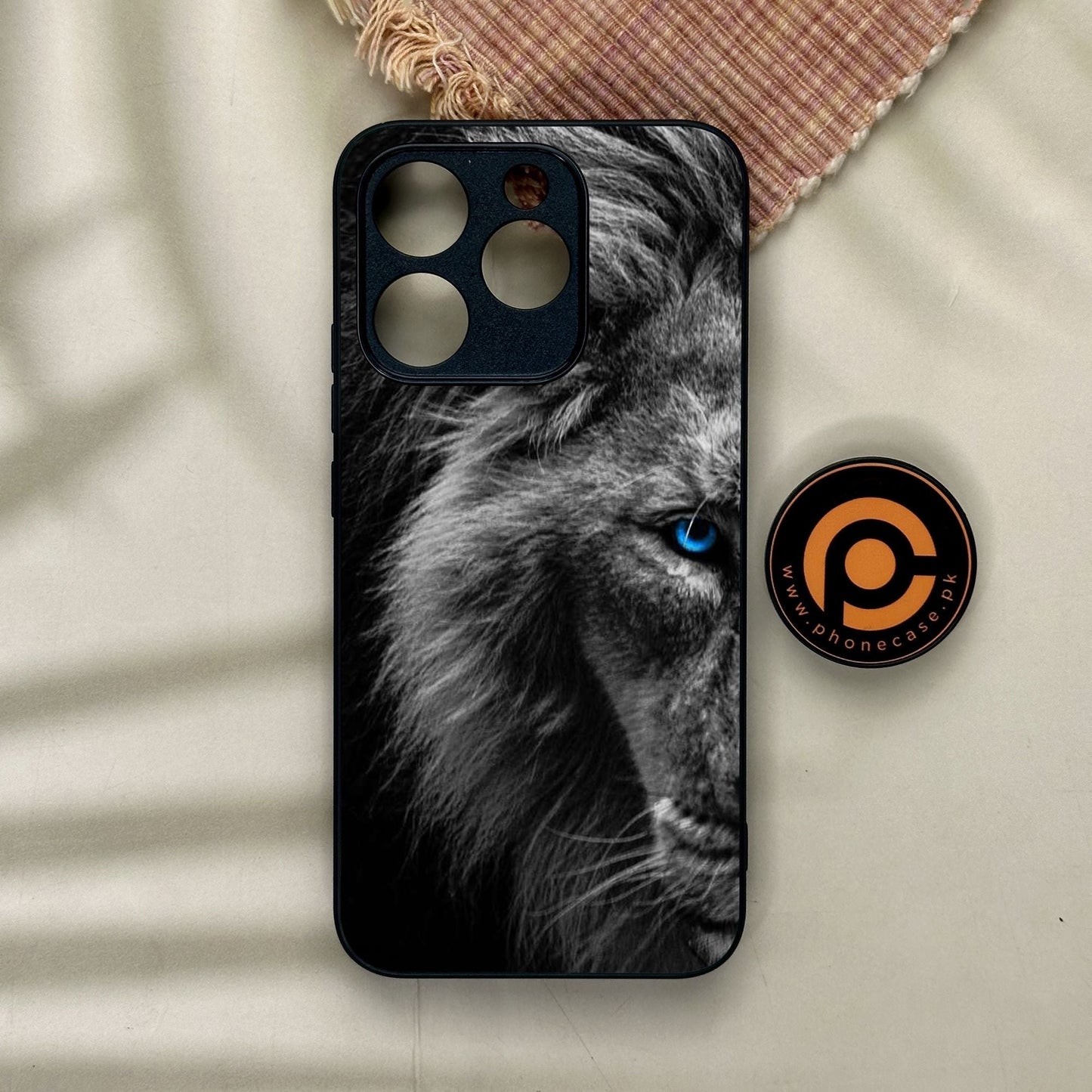 Realme 15T - Tiger Design 8 - Premium Metal Printed Soft Bumper Shock Proof Case