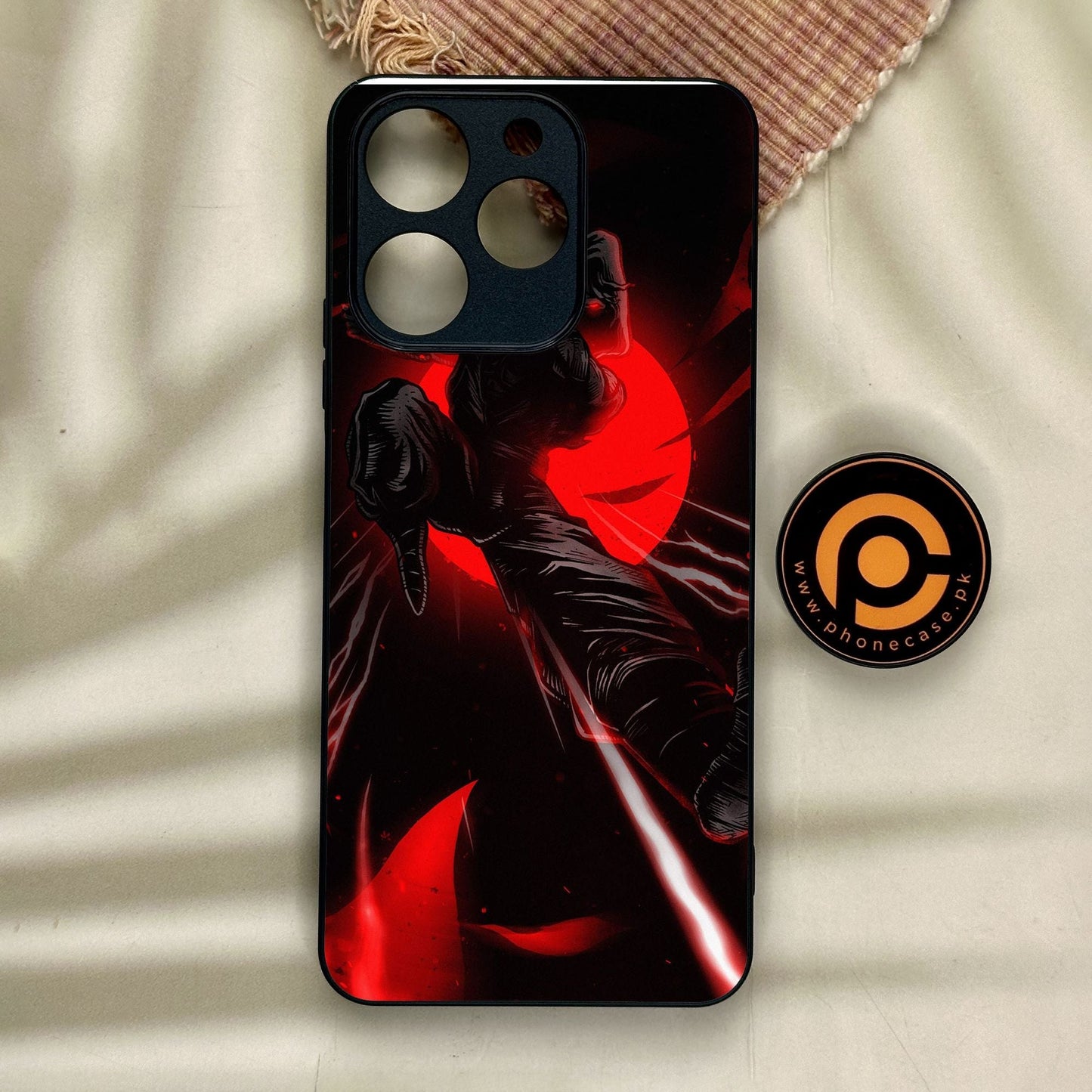 Realme Note 70 - Ninja Design 9 - Premium Metal Printed Soft Bumper Shock Proof Case