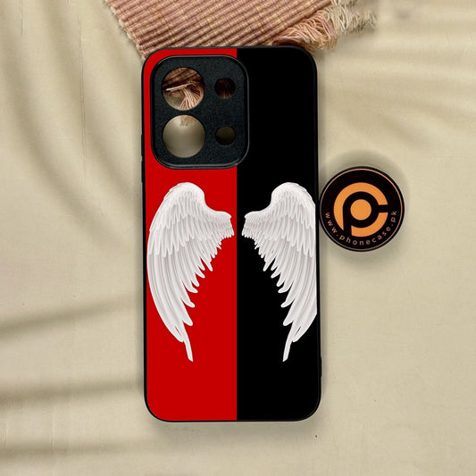 Xiaomi Redmi 15C - Angel 2.0 Design 4 - Premium Metal Printed Soft Bumper Shock Proof Case