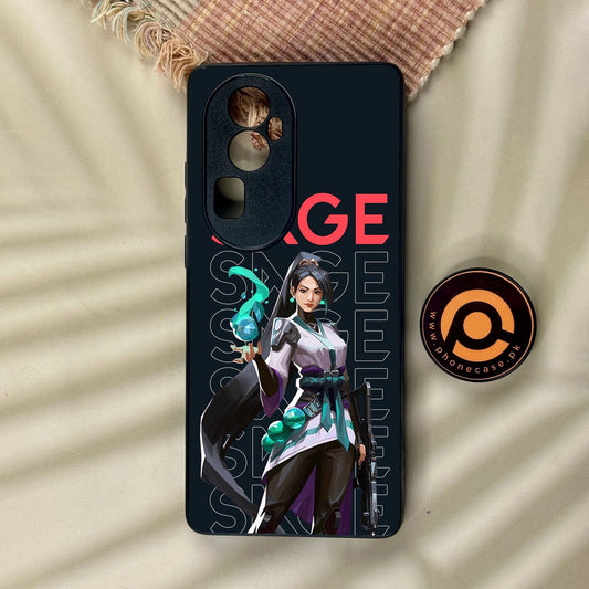 Oppo Reno 10 Pro Plus - Battle-Ready Design 3 - Premium Metal Printed Soft Bumper Shock Proof Case