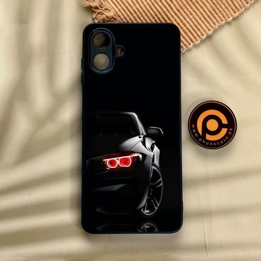 Samsung Galaxy A07 - Black Art Design 6 - Premium Metal Printed Soft Bumper Shock Proof Case