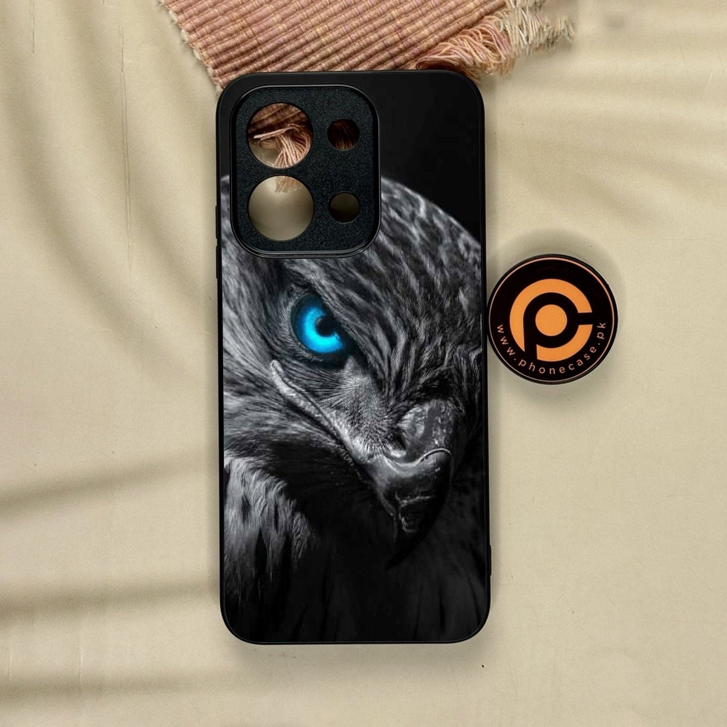 Xiaomi Redmi 15C - Black Art Design 2 - Premium Metal Printed Soft Bumper Shock Proof Case