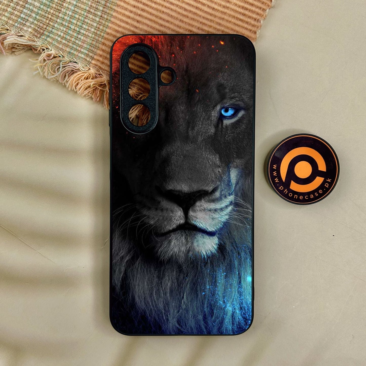 Samsung Galaxy A17 - Tiger Design 4 - Premium Metal Printed Soft Bumper Shock Proof Case