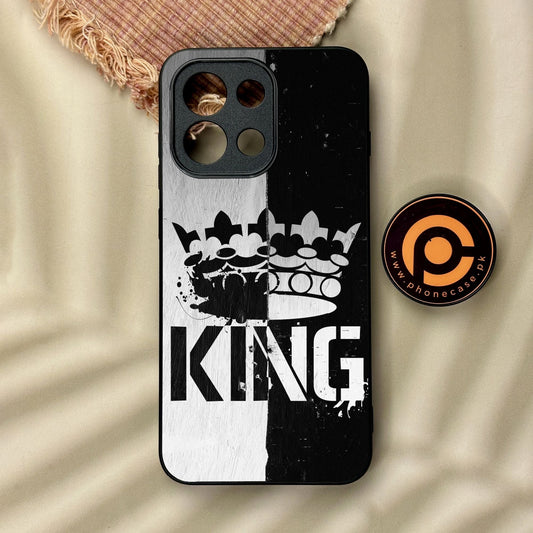 OnePlus 13T - King Design 7 - Premium Metal Printed Soft Bumper Shock Proof Case