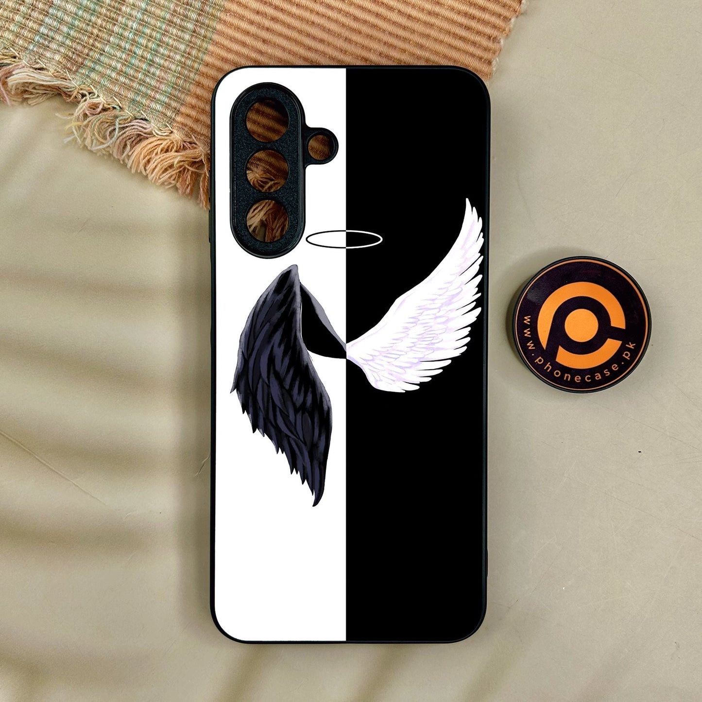 Samsung Galaxy A17 - Angel 2.0 Design 5 - Premium Metal Printed Soft Bumper Shock Proof Case