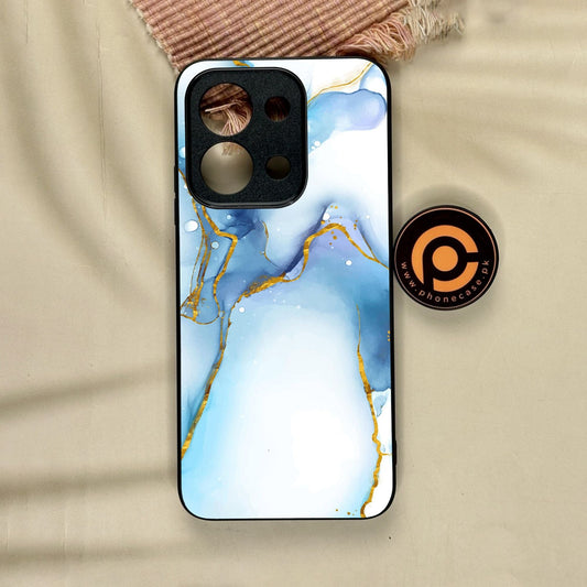 Xiaomi Redmi 15C - Blue 2.0 Design 6 - Premium Metal Printed Soft Bumper Shock Proof Case