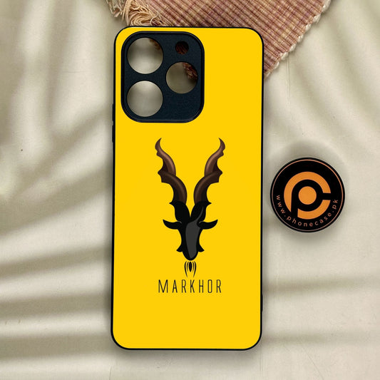 Realme Note 70 - Markhor Design 1 - Premium Metal Printed Soft Bumper Shock Proof Case