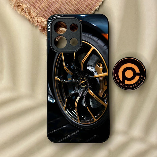 OnePlus 13s - Racing Car Red Blade Rim - Premium Metal Printed Soft Bumper Shock Proof Case