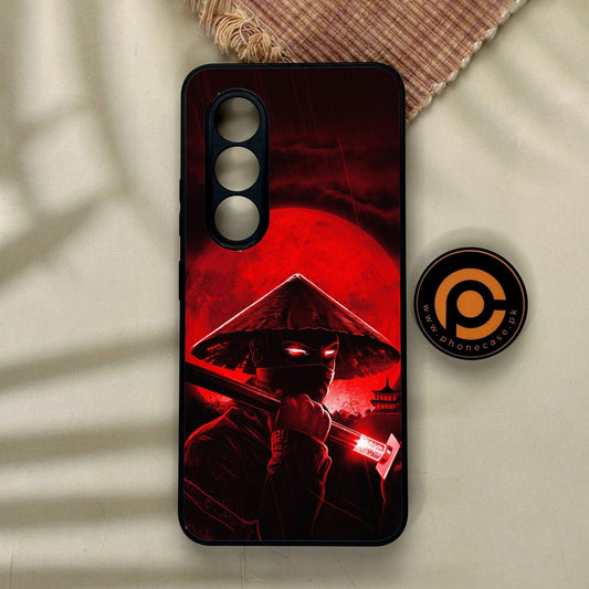 Itel S25 - Ninja Design 2 - Premium Metal Printed Soft Bumper Shock Proof Case