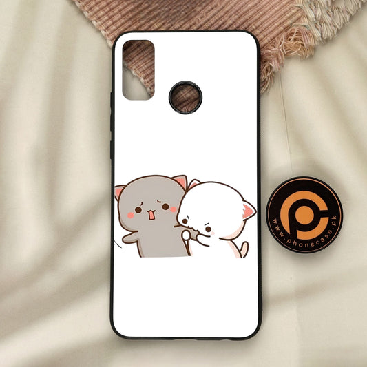 Honor 9X Lite - Cute Bubu Dudu Design 9 - Premium Metal Printed Soft Bumper Shock Proof Case