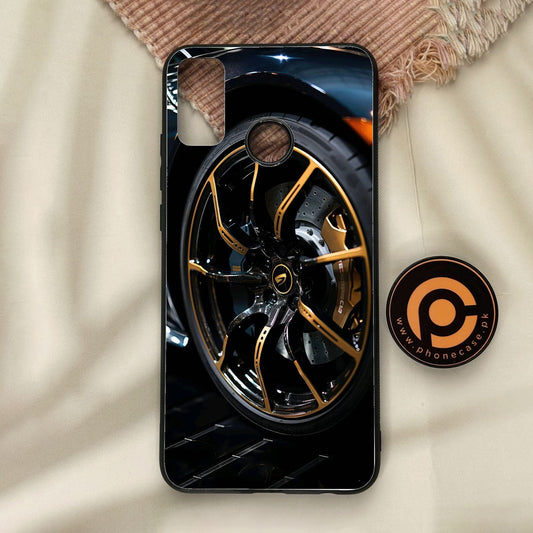 Honor 9X Lite - Racing Car Red Blade Rim - Premium Metal Printed Soft Bumper Shock Proof Case