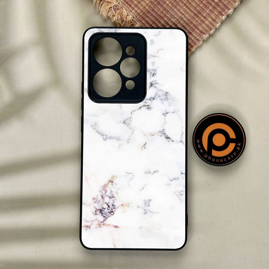 Realme 15 Pro - White Design 3 - Premium Metal Printed Soft Bumper Shock Proof Case