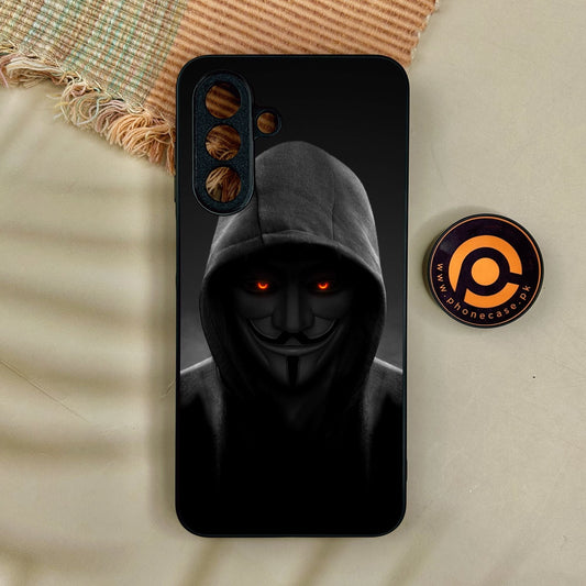 Samsung Galaxy A17 - Anonymous 2.0 Design 4 - Premium Metal Printed Soft Bumper Shock Proof Case