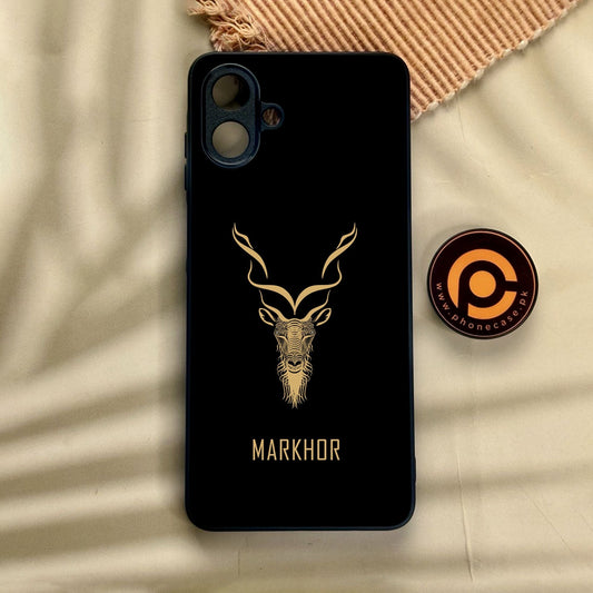 Samsung Galaxy A07 - Markhor Design 3 - Premium Metal Printed Soft Bumper Shock Proof Case