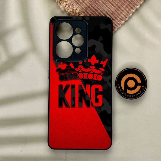 Realme 15 - King Design 6 - Premium Metal Printed Soft Bumper Shock Proof Case