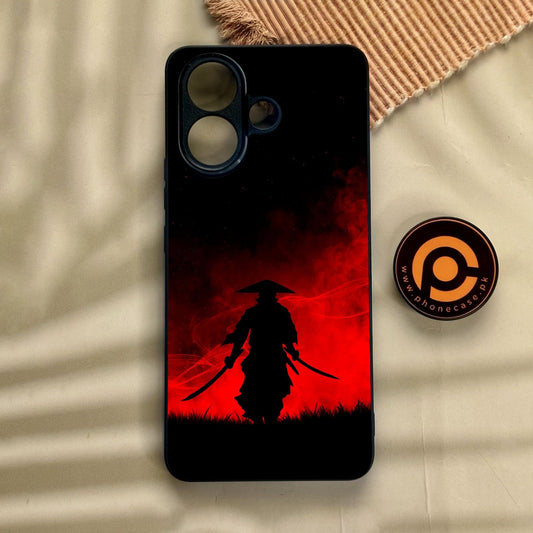 Vivo V60 Lite  - Ninja Design 1 - Premium Metal Printed Soft Bumper Shock Proof Case