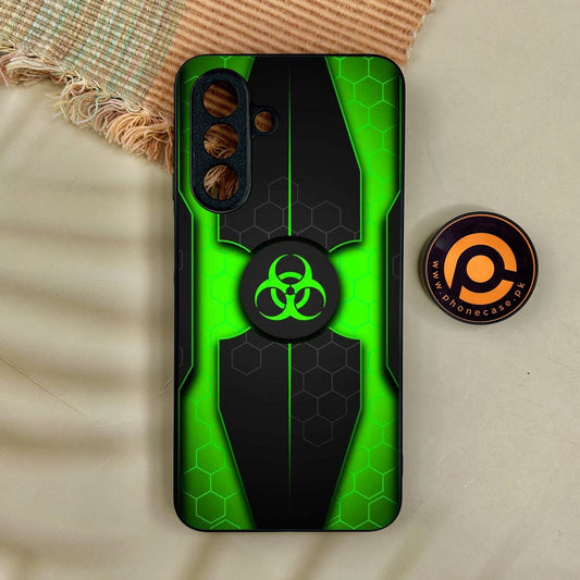 Samsung Galaxy A17 - Biohazard Design 3 - Premium Metal Printed Soft Bumper Shock Proof Case