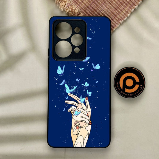 Realme 15 Pro - Butterflies Design 2 - Premium Metal Printed Soft Bumper Shock Proof Case