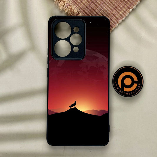 Realme 15 Pro - Wolf Design 4 - Premium Metal Printed Soft Bumper Shock Proof Case