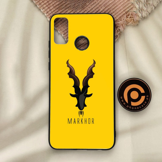 Honor 9X Lite - Markhor Design 1 - Premium Metal Printed Soft Bumper Shock Proof Case