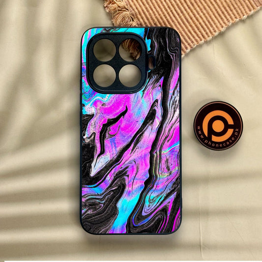 Xiaomi 15T Pro - Cosmic Inferno - Premium Metal Printed Soft Bumper Shock Proof Case