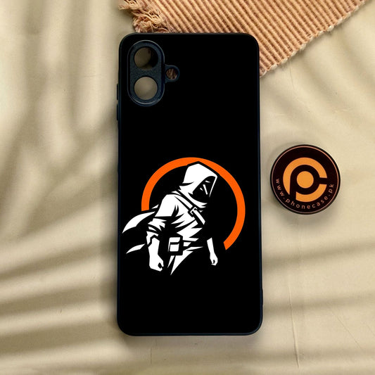 Samsung Galaxy A07 - Minimalistic Design 7 - Premium Metal Printed Soft Bumper Shock Proof Case