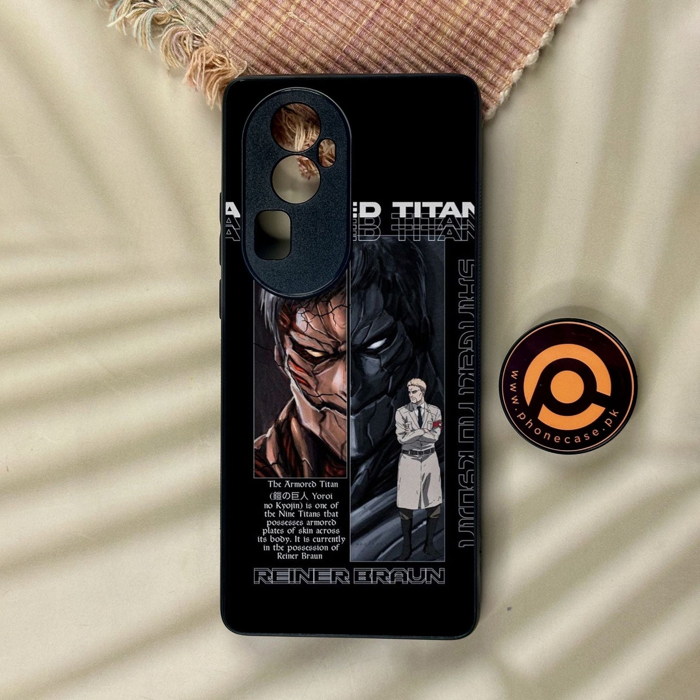 Oppo Reno 10 Pro Plus - Battlefront Design 9 - Premium Metal Printed Soft Bumper Shock Proof Case