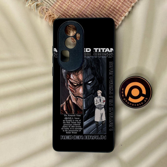 Oppo Reno 10 Pro Plus - Battlefront Design 9 - Premium Metal Printed Soft Bumper Shock Proof Case