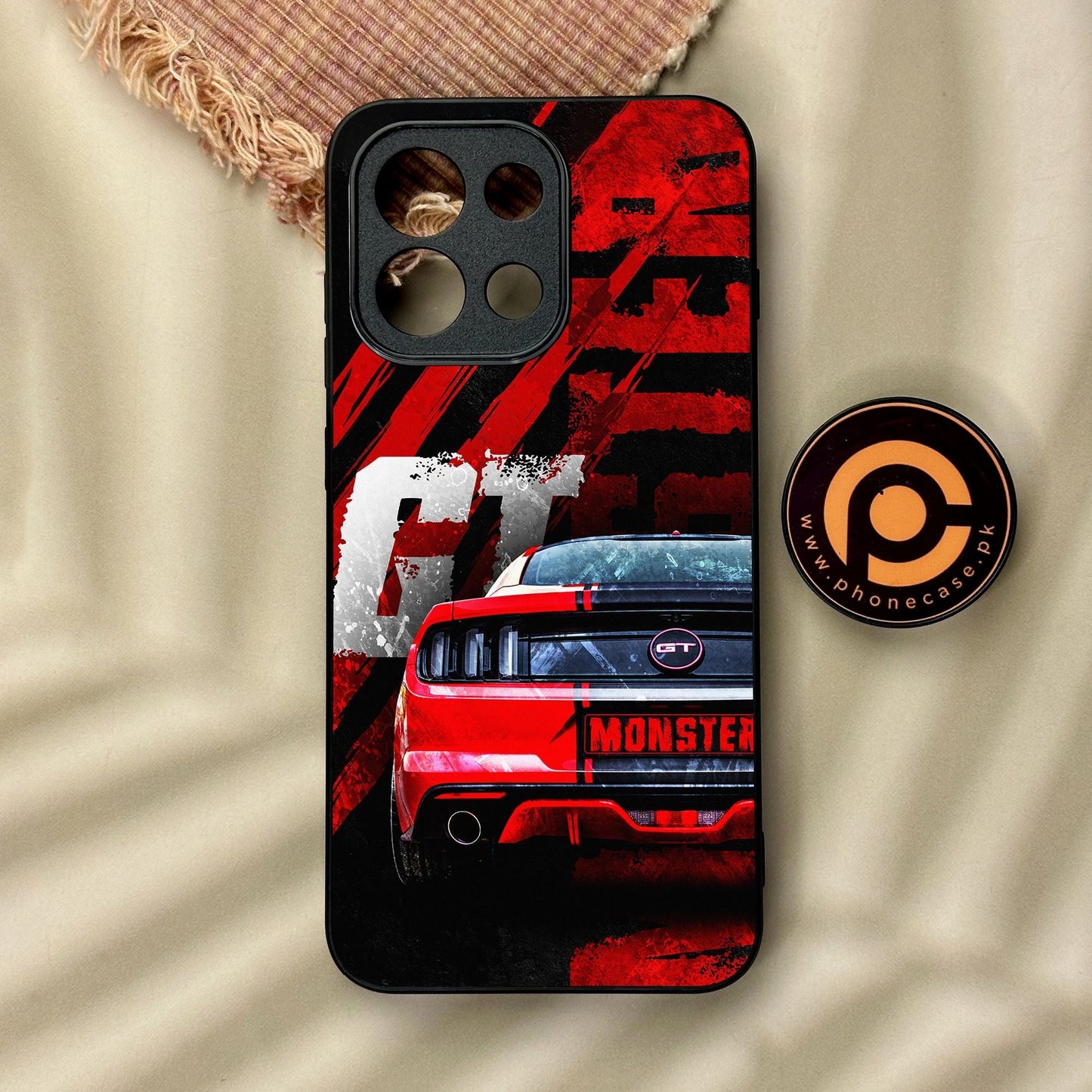 OnePlus 13T - Speed Shift Racing Car - Premium Metal Printed Soft Bumper Shock Proof Case