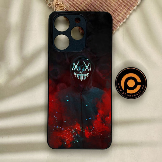 Realme Note 70 - Anonymous 2.0 Design 3 - Premium Metal Printed Soft Bumper Shock Proof Case