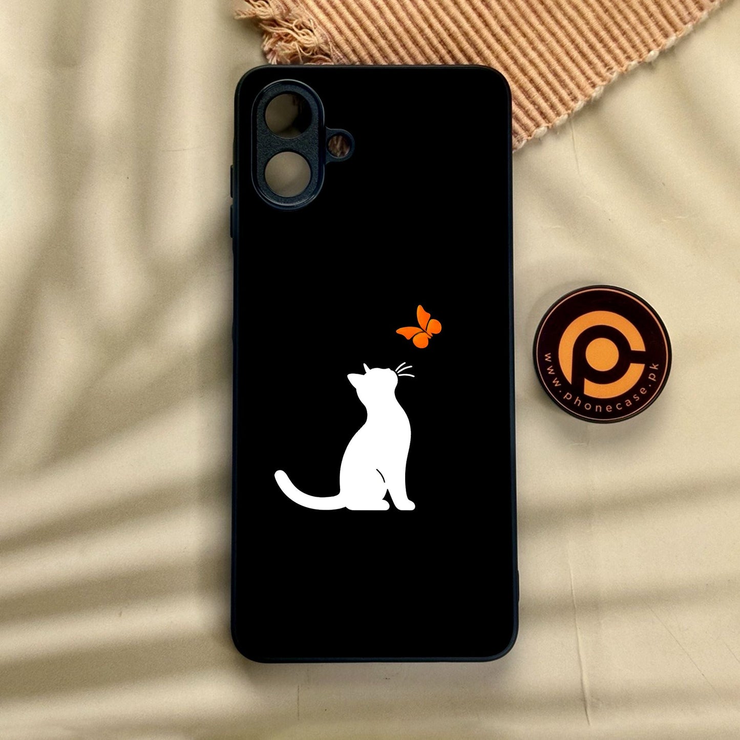 Samsung Galaxy A07 - Minimalistic Design 10 - Premium Metal Printed Soft Bumper Shock Proof Case