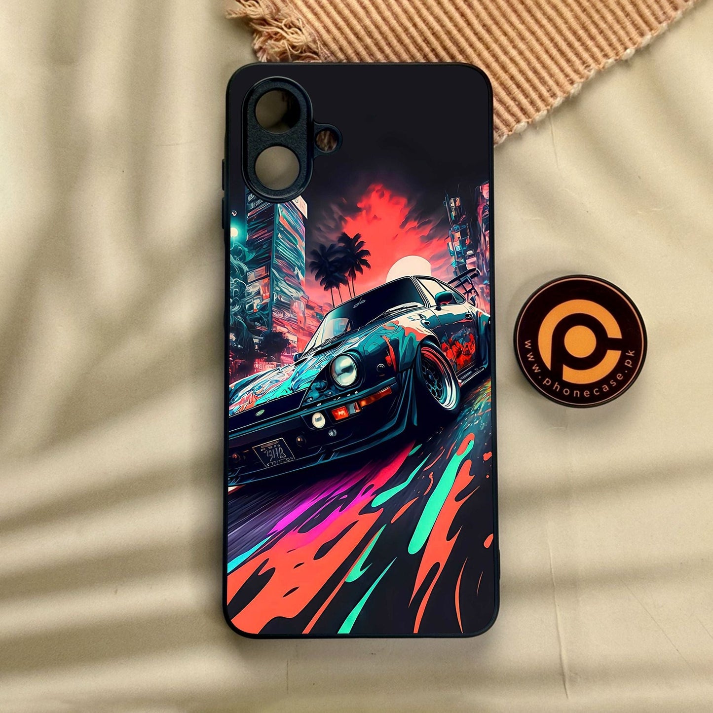 Samsung Galaxy A07 - Racing Series 2.0 Design 7 - Premium Metal Printed Soft Bumper Shock Proof Case