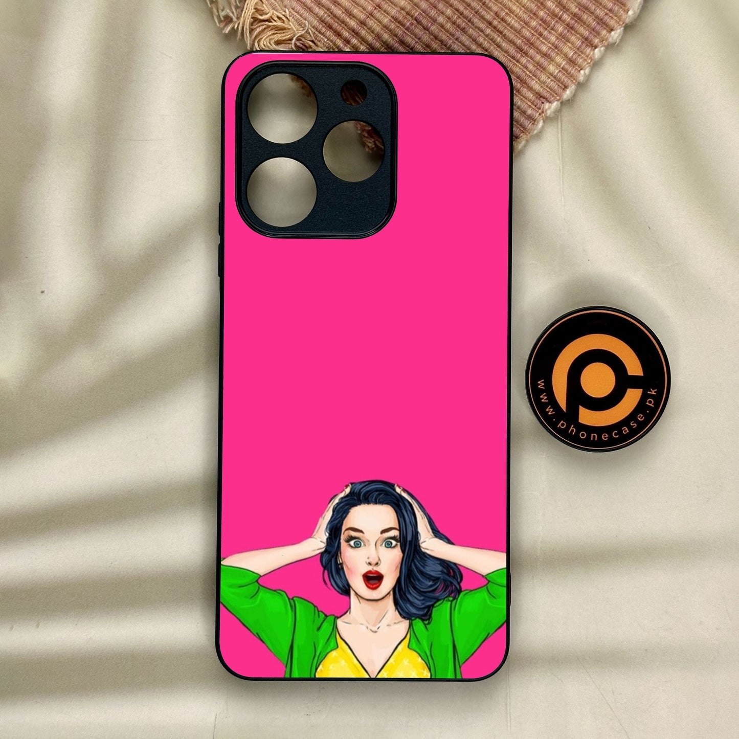 Realme Note 70 - Anime Girls Design 10 - Premium Metal Printed Soft Bumper Shock Proof Case