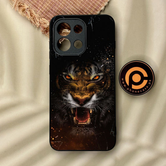 OnePlus 13T - Tiger Design 9 - Premium Metal Printed Soft Bumper Shock Proof Case