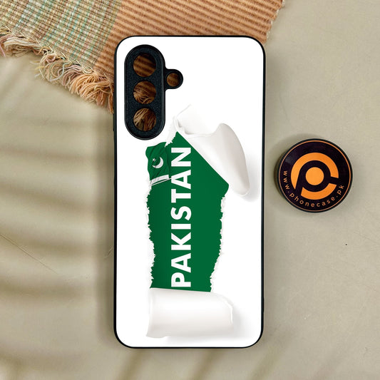 Samsung Galaxy A17 - Pakistan Design 3 - Premium Metal Printed Soft Bumper Shock Proof Case