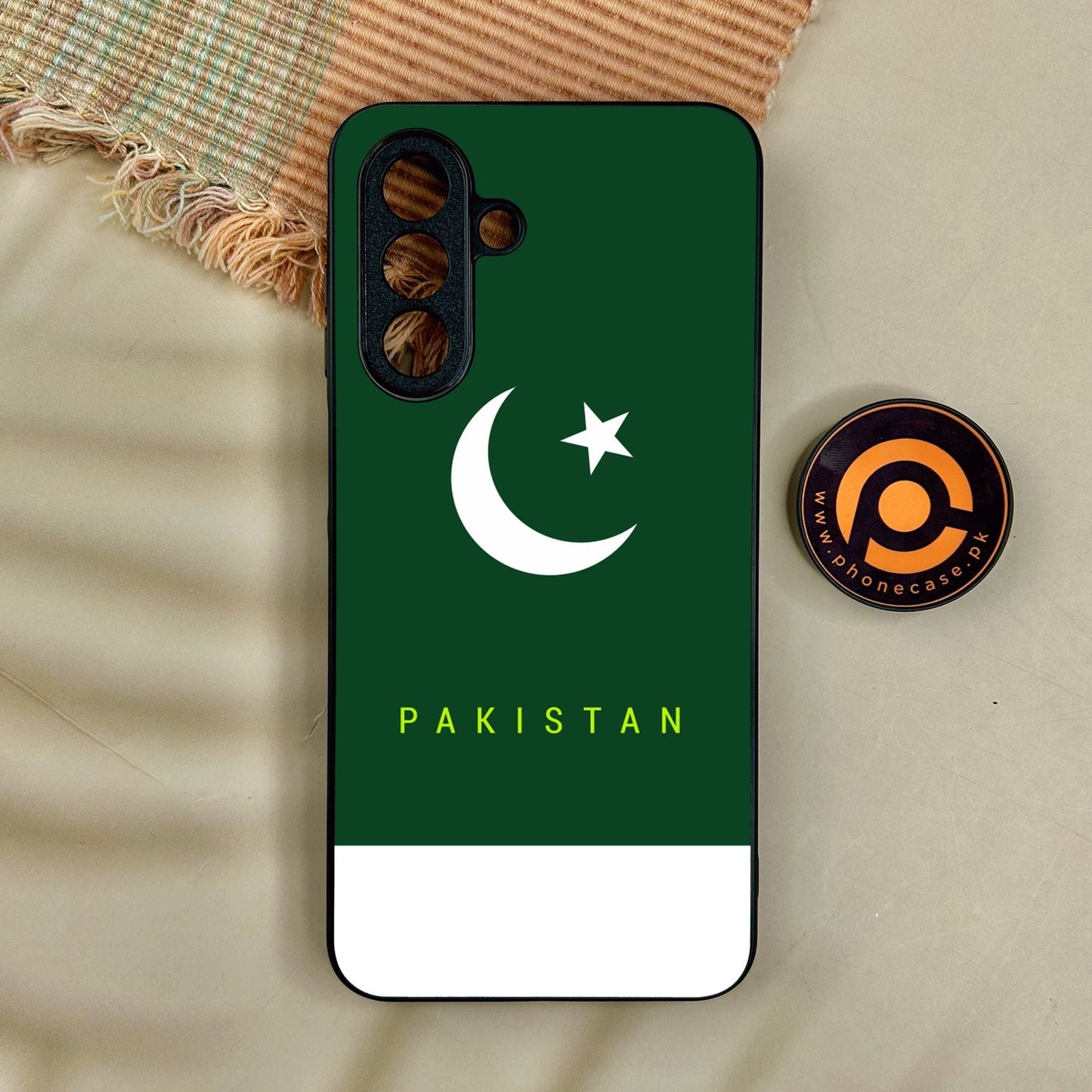 Samsung Galaxy A17 - Pakistan Design 5 - Premium Metal Printed Soft Bumper Shock Proof Case