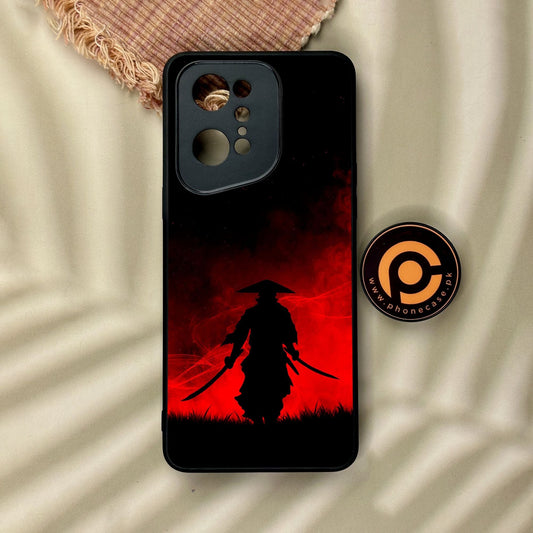 Oppo Find X5 Pro - Ninja Design 1 - Premium Metal Printed Soft Bumper Shock Proof Case