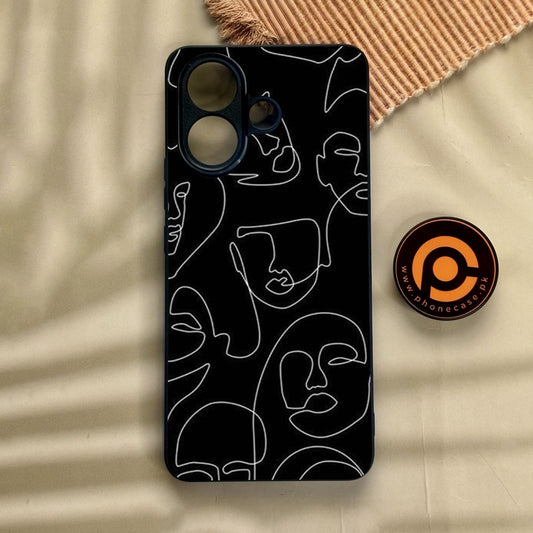 Vivo V60 Lite  - Girls Design 4 - Premium Metal Printed Soft Bumper Shock Proof Case