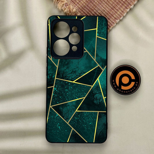 Realme 15 - Geometric Design 9 - Premium Metal Printed Soft Bumper Shock Proof Case