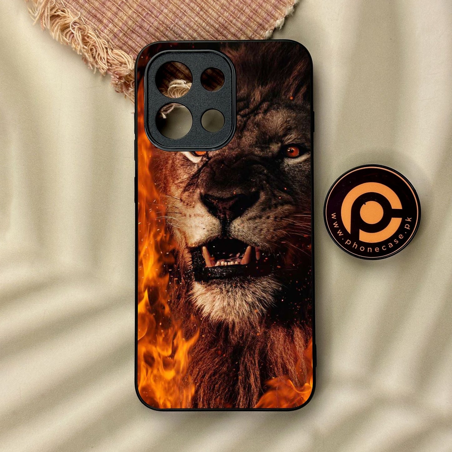 OnePlus 13T - Tiger Design 2 - Premium Metal Printed Soft Bumper Shock Proof Case