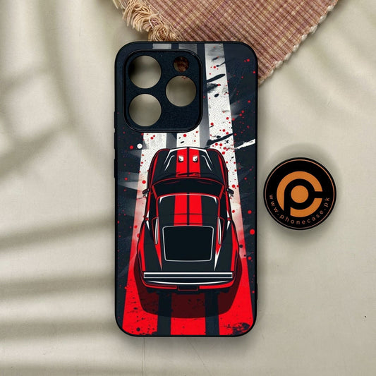 Realme 15T - Top-Down Track - Premium Metal Printed Soft Bumper Shock Proof Case