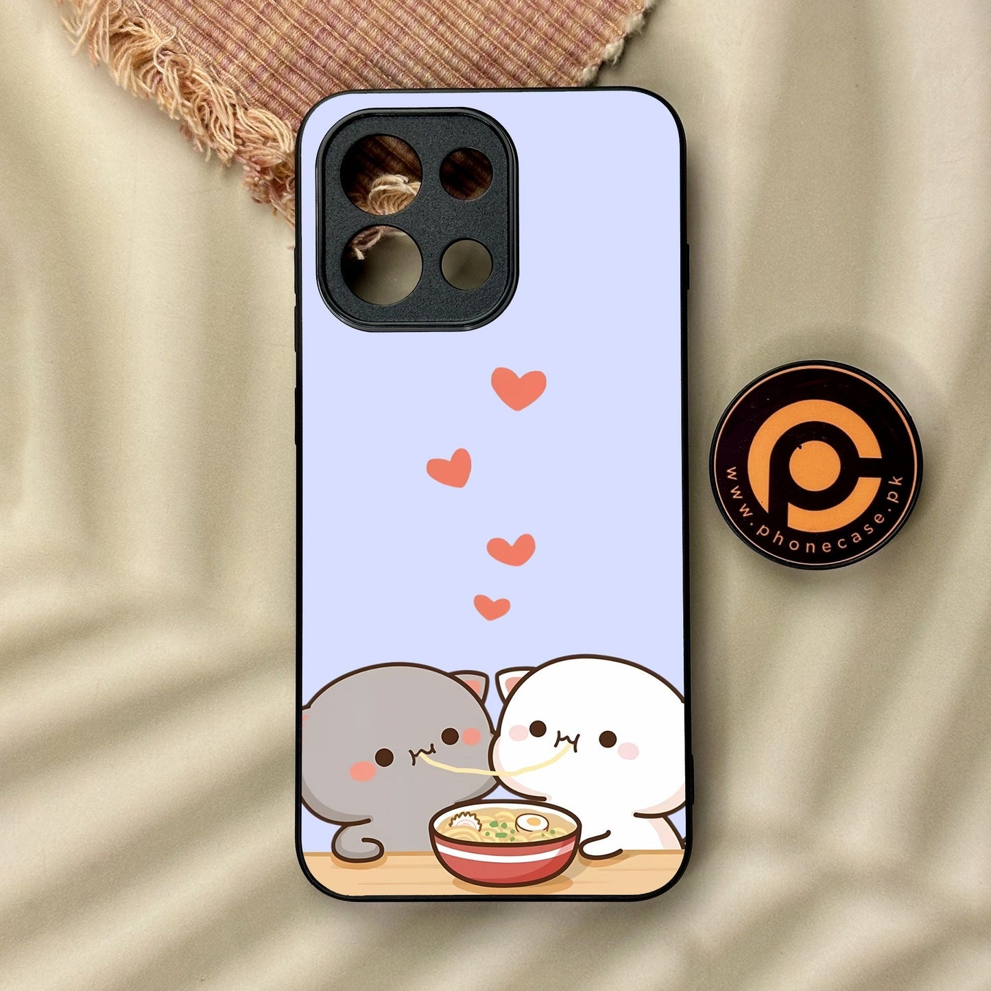 OnePlus 13T - Cute Bubu Dudu Design 10 - Premium Metal Printed Soft Bumper Shock Proof Case