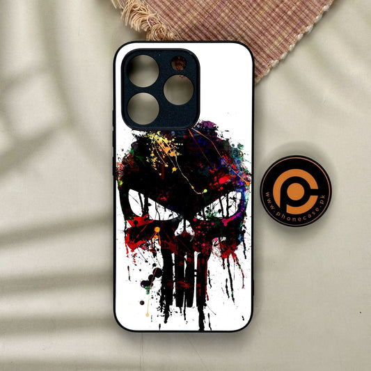 Realme 15T - Punisher Skull Design - Premium Metal Printed Soft Bumper Shock Proof Case