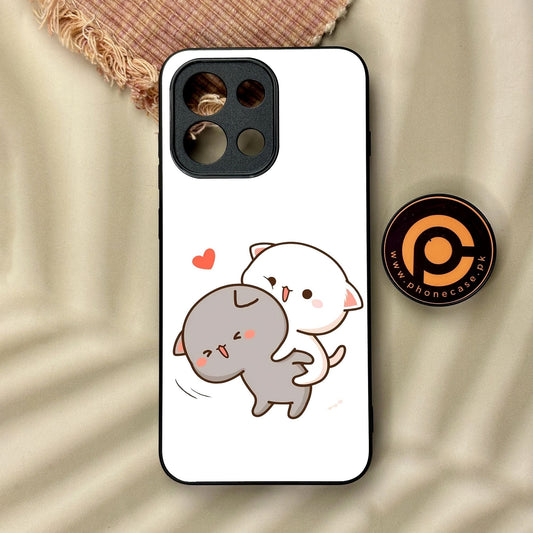 OnePlus 13T - Cute Bubu Dudu Design 4 - Premium Metal Printed Soft Bumper Shock Proof Case