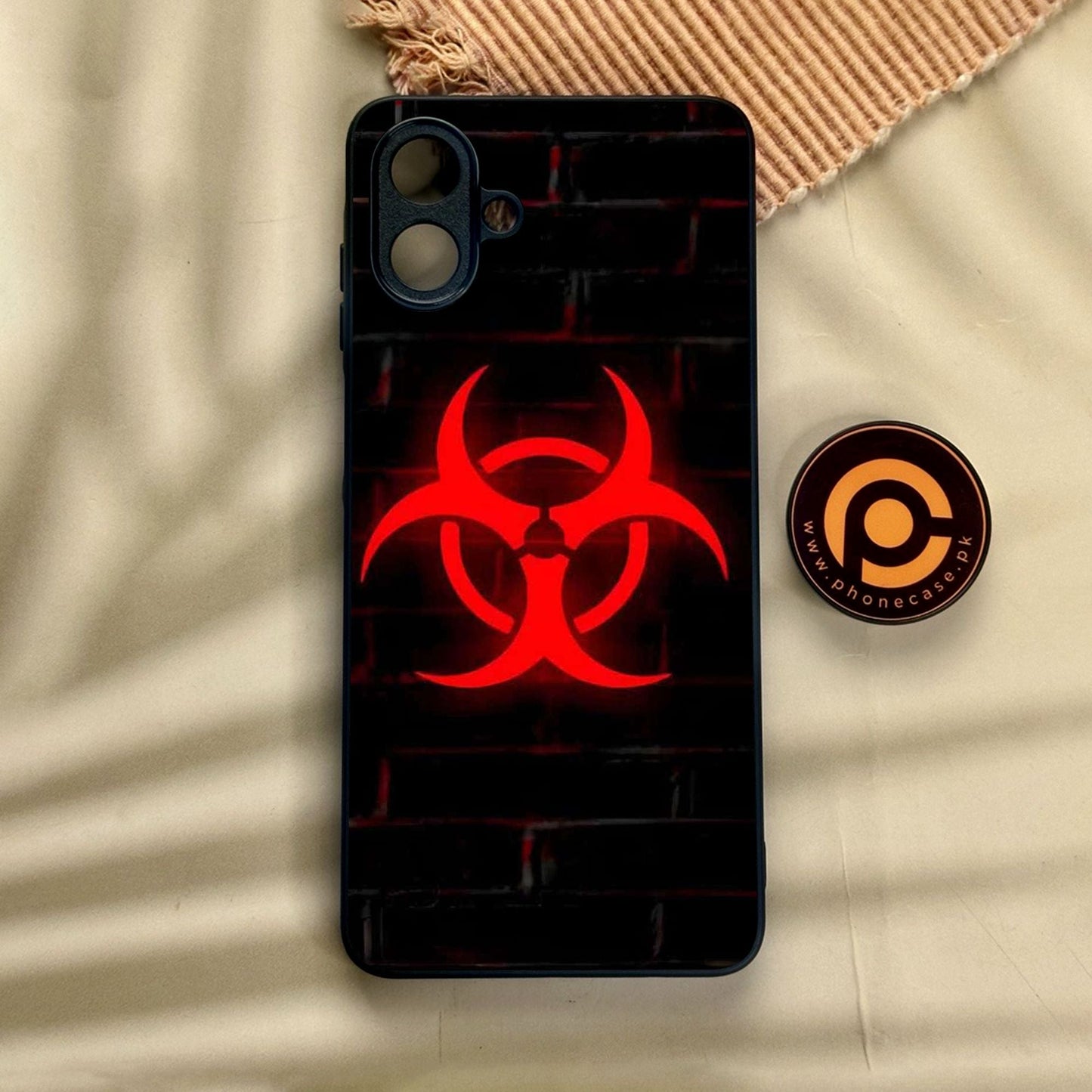 Samsung Galaxy A07 - Biohazard Design 6 - Premium Metal Printed Soft Bumper Shock Proof Case