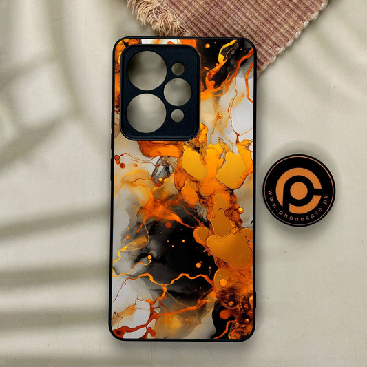 Realme 15 Pro - Liquid Marble Design 2 - Premium Metal Printed Soft Bumper Shock Proof Case