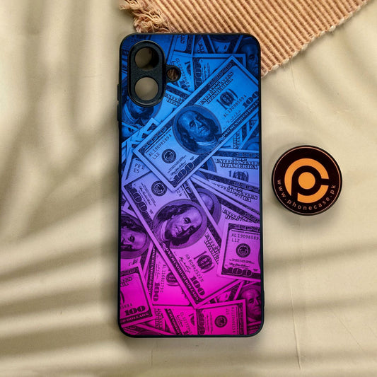 Samsung Galaxy A07 - Dollar Design 3 - Premium Metal Printed Soft Bumper Shock Proof Case