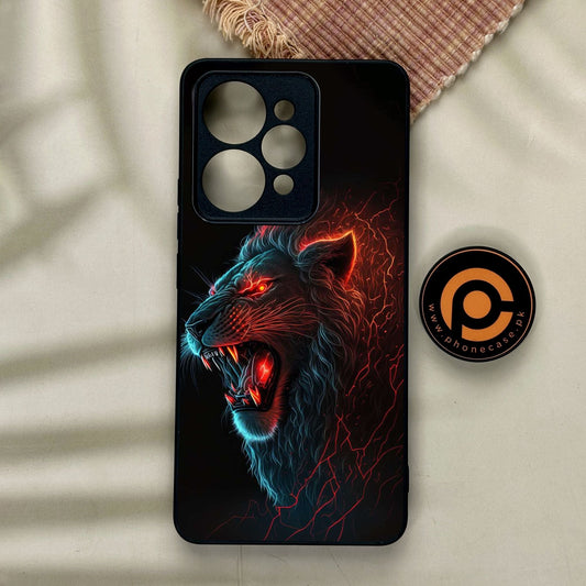 Realme 15 Pro - Tiger 2.0 Design 6 - Premium Metal Printed Soft Bumper Shock Proof Case