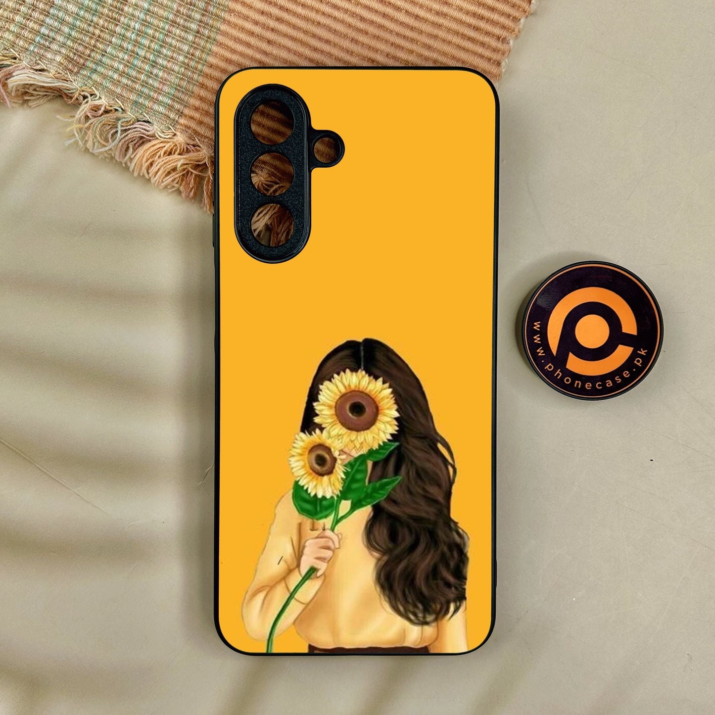 Samsung Galaxy A17 - Anime Girls Design 7 - Premium Metal Printed Soft Bumper Shock Proof Case