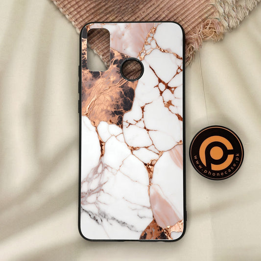 Honor 9X Lite - Liquid Marble Design 5 - Premium Metal Printed Soft Bumper Shock Proof Case